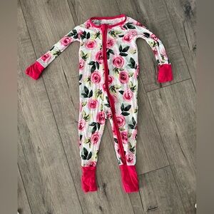 Little Sleepies OG Roses Zippy 6-12